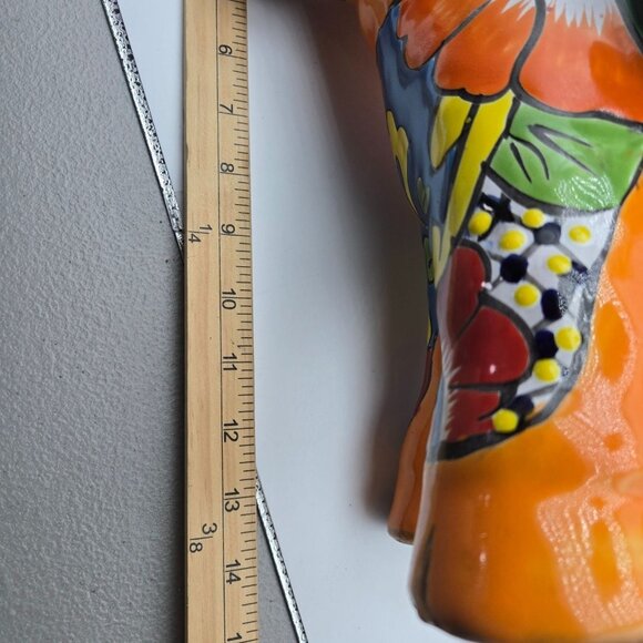 Handcrafted Handpainted Donkey Planter Mexican Talavera Pottery*Read - Picture 4 of 12